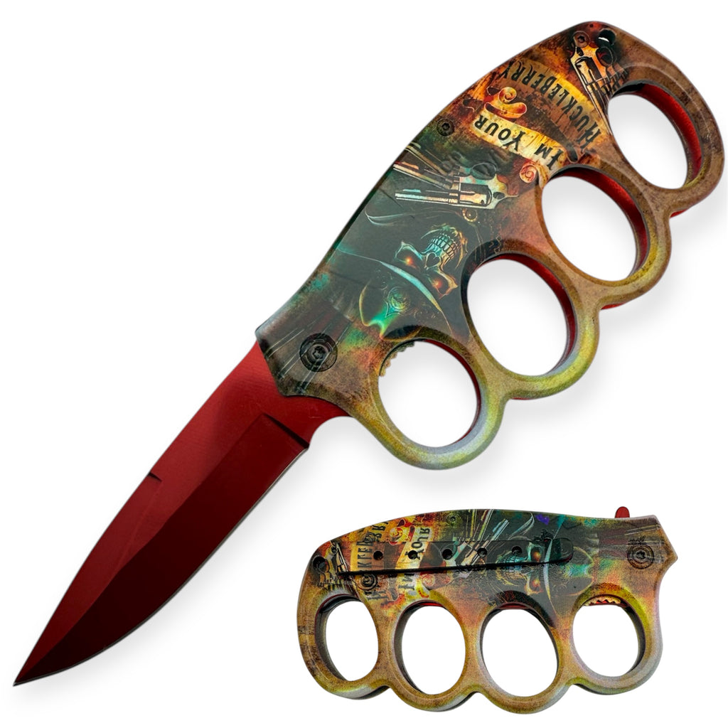 8 Inch Matryk Extreme Spring Action Trench Knife Im Your Huckle Berry