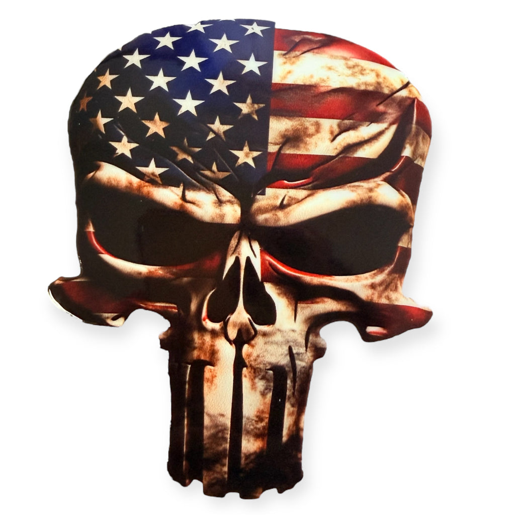 Bullet shaped flasks American Skulls