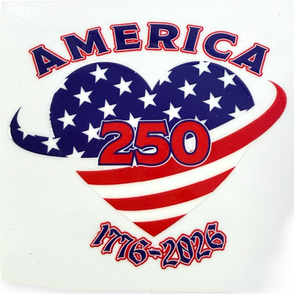 Bullet shaped flasks America Heart