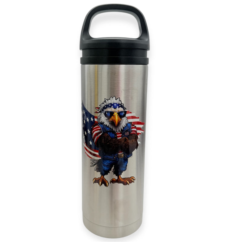 Ultra Mug, Curved 16 oz American  Eagle Flag