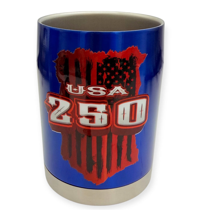 Coolie Lowball Tumbler Royal Blue USA 250