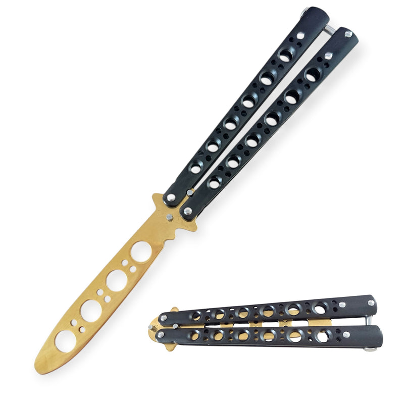 Butterfly Trainer - Black AND  Gold