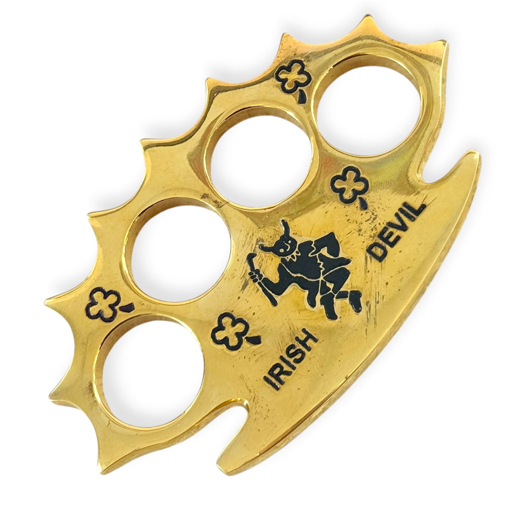 100 % Real Brass Knuckle Irish Devil
