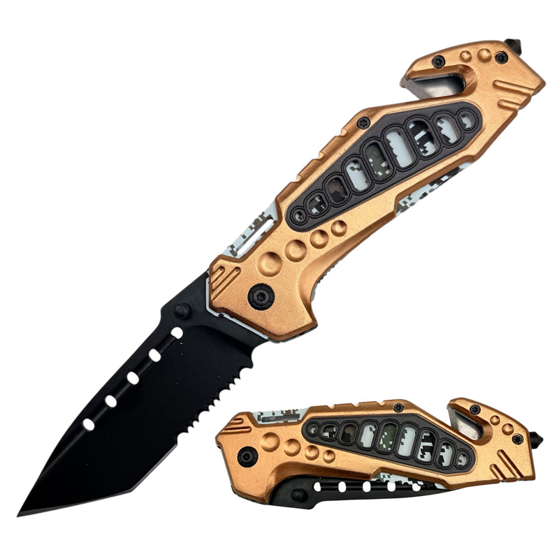 Tiger-USA Spring Assisted  Ta Camo