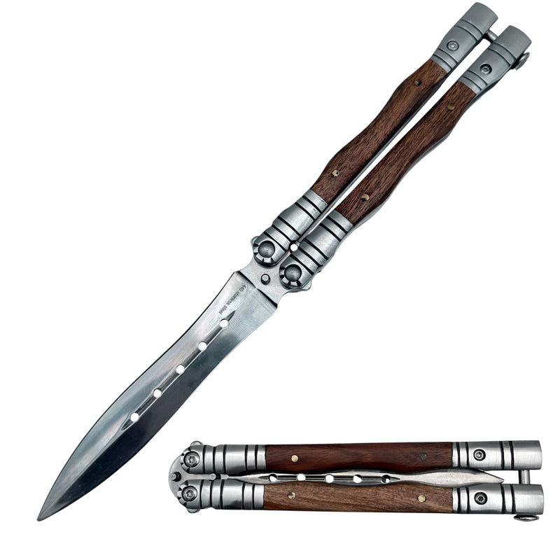 Timber Tracker classic style butterfly knife
