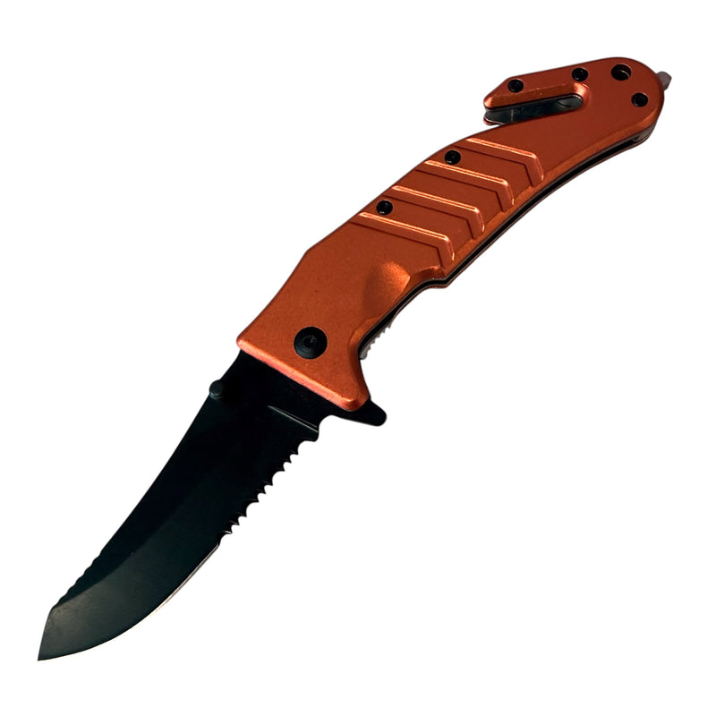 Tiger Usa® Rescue Tool Knife - Orange
