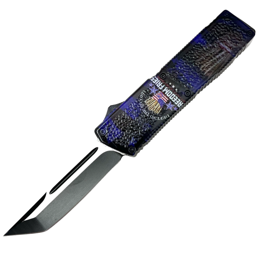 Lighting OTF Knife Tanto Half Freedom Fries