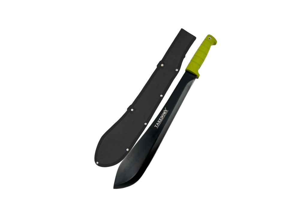 26.5 Inch Takedown® Undead Slayer Bolo Machete GREEN