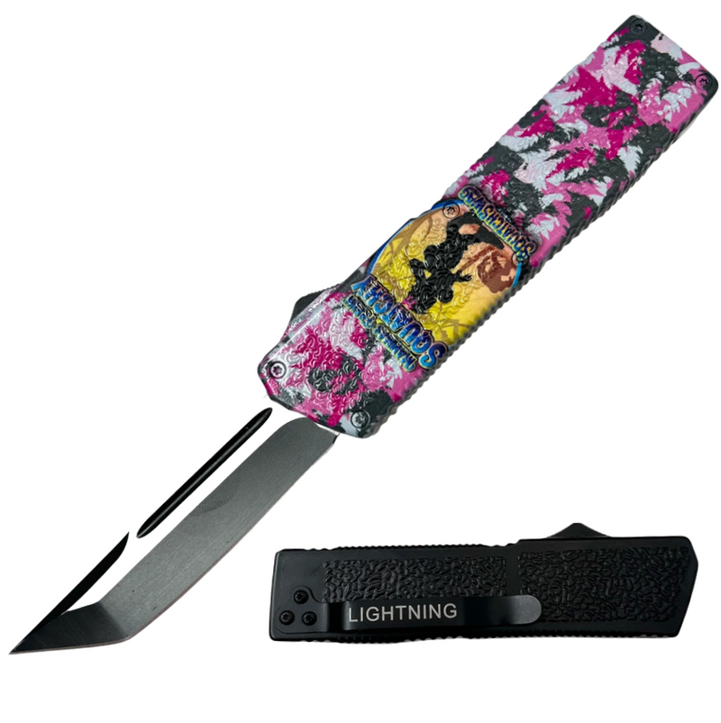 Lighting OTF Knife Tanto Half  Bigfoot_MamaSquatch
