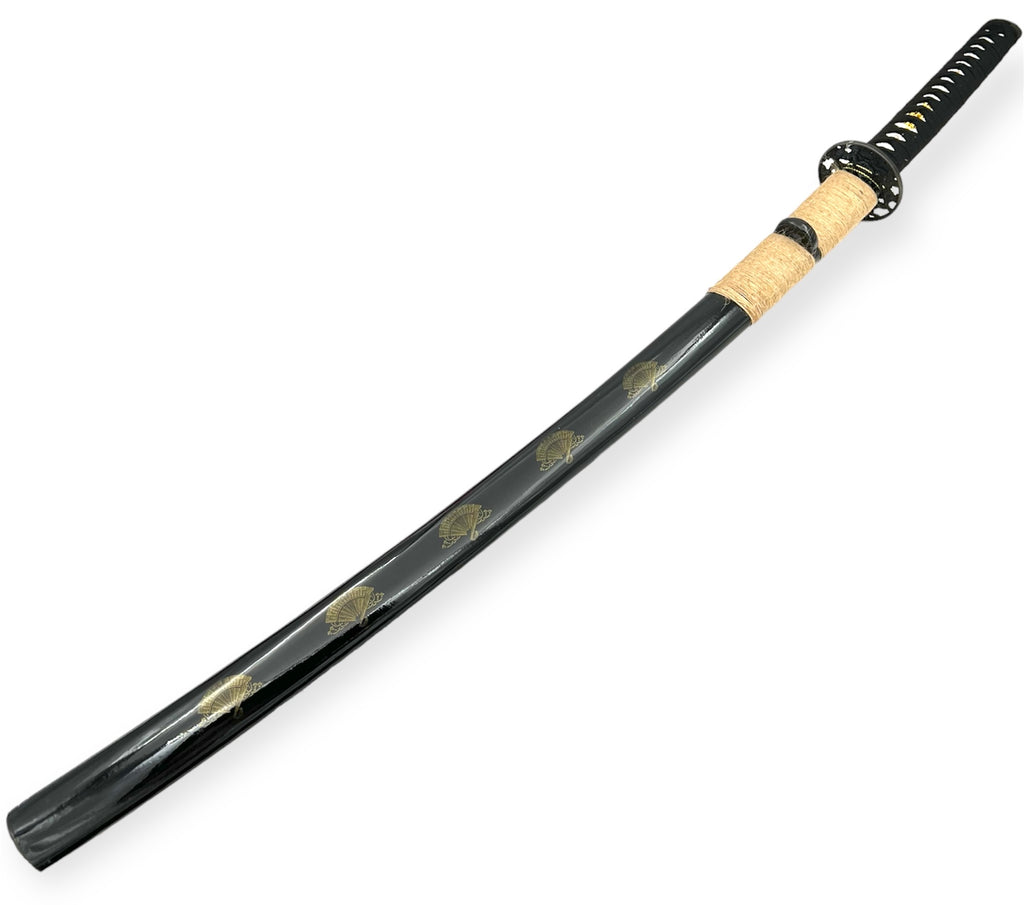 Katana Silver Blade -BLACK  (MSRP: $125) - Free Stand