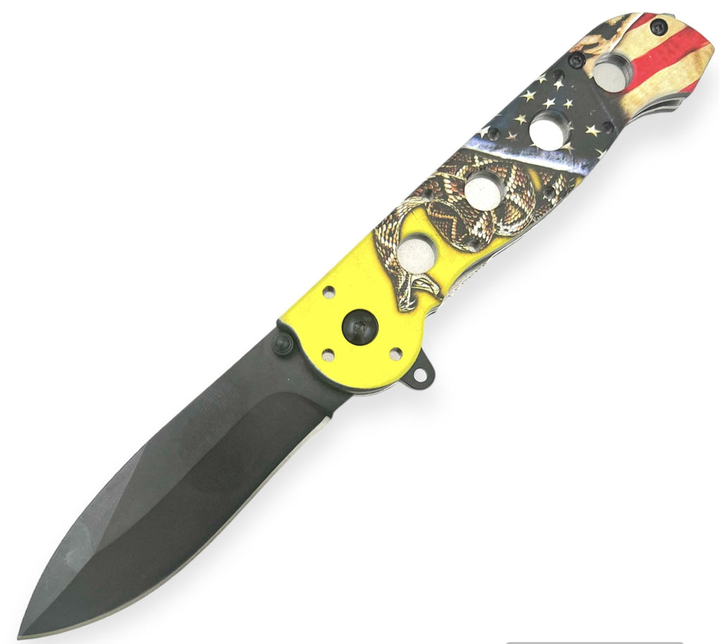 Tiger Usa® Spring Assisted Knife   Snake