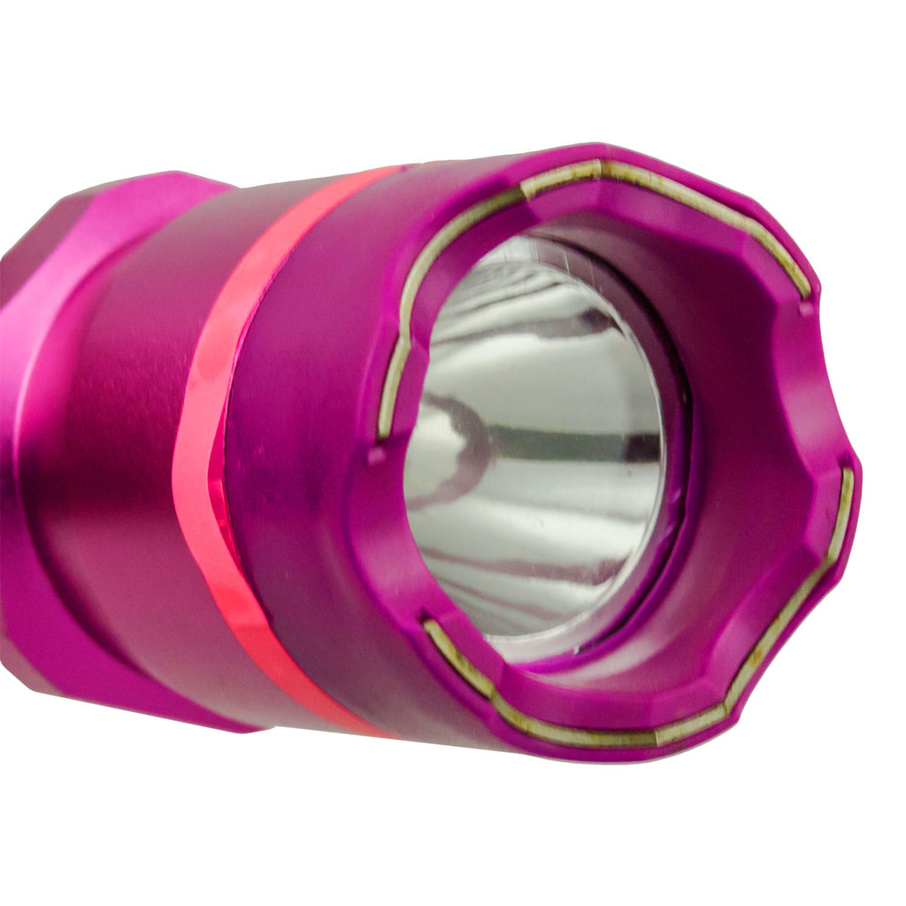 Tiger-USA Xtreme® 100 Mill V Tiger-Omega Stun Gun Flashlight (Pink)
