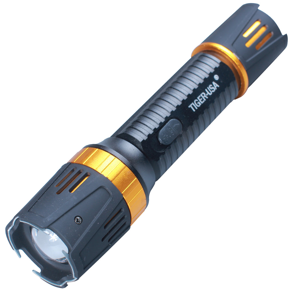 90 Mill Volt Tiger USA Xtreme® Flashlight Stun Gun