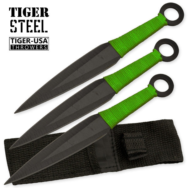 3 PC Zombified Throwing Knife Set, , Panther Trading Company- Panther Wholesale