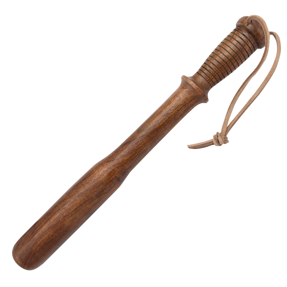 Red Deer Wooden Tire Checker with Leather Carrying Strap - Light Maple Color