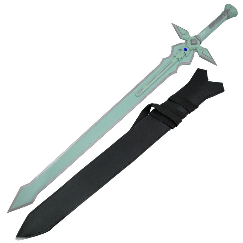 Aqua Green Jewel Fantasy Sword and Sheath, , Panther Trading Company- Panther Wholesale