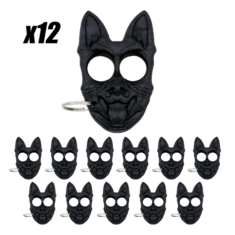 Bundle Dz. Public Safety K-9 Personal Protection Keychain - Black