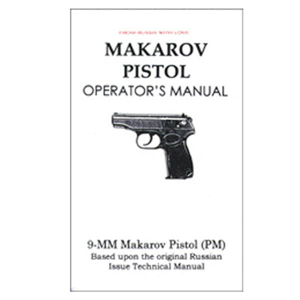 Makarov Pistol Manual, , Panther Trading Company- Panther Wholesale