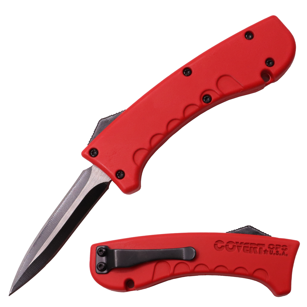 Covert Ops® Mini OTF Karambit Style (RED)