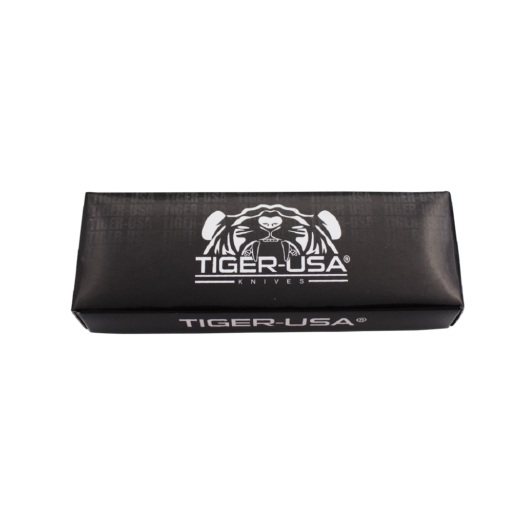 American Flag Police Edition - Trigger Action Steel Serrated Tactical Knife, , Panther Trading Company- Panther Wholesale