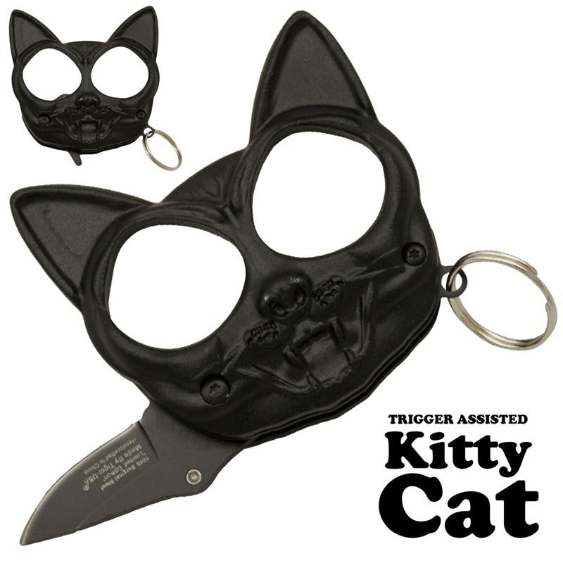 Black Cat Public Safety Jabber and Knife  Black, , Panther Trading Company- Panther Wholesale