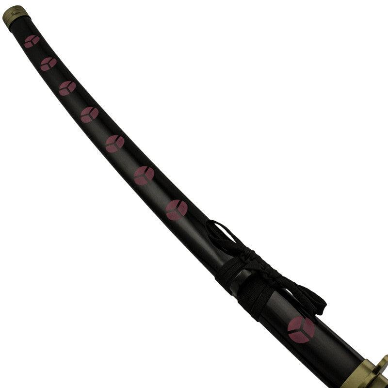 Black and Purple Katana Sword with Scabbard, , Panther Trading Company- Panther Wholesale
