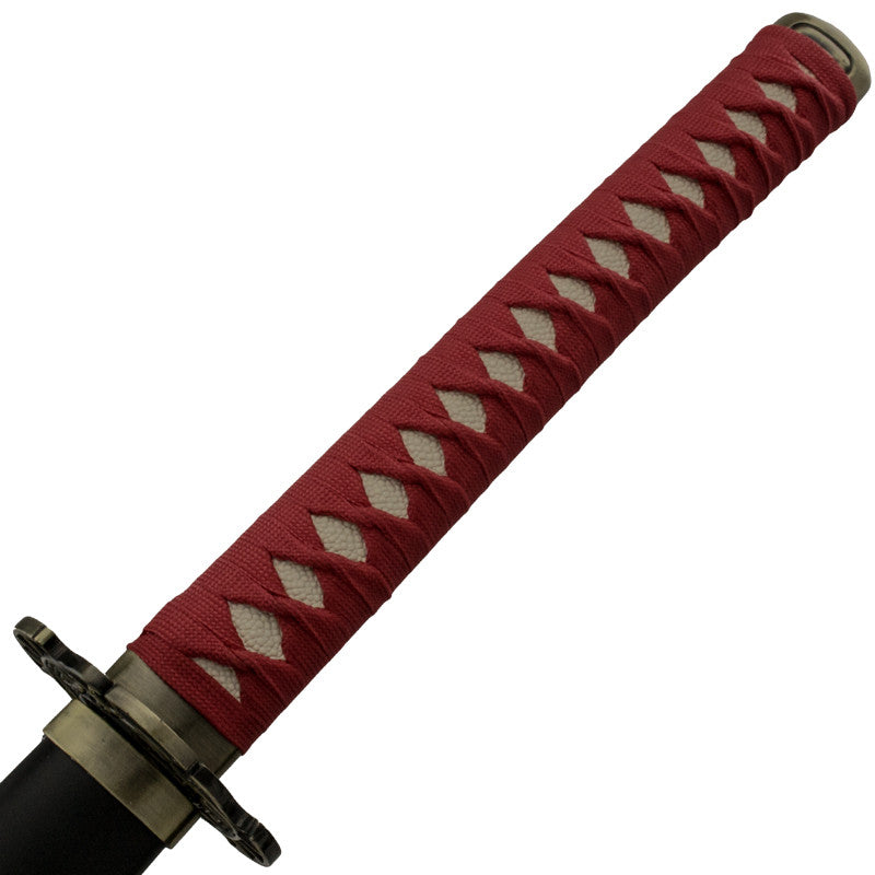 Black and Red Katana Sword with Scabbard – Panther Wholesale