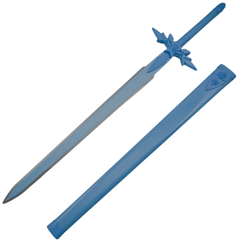 Blue Rose Prince Costume Sword with Scabbard, , Panther Trading Company- Panther Wholesale