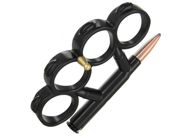 Bullet Knife Dark Suppressor Ammo Knuckle Cartridge