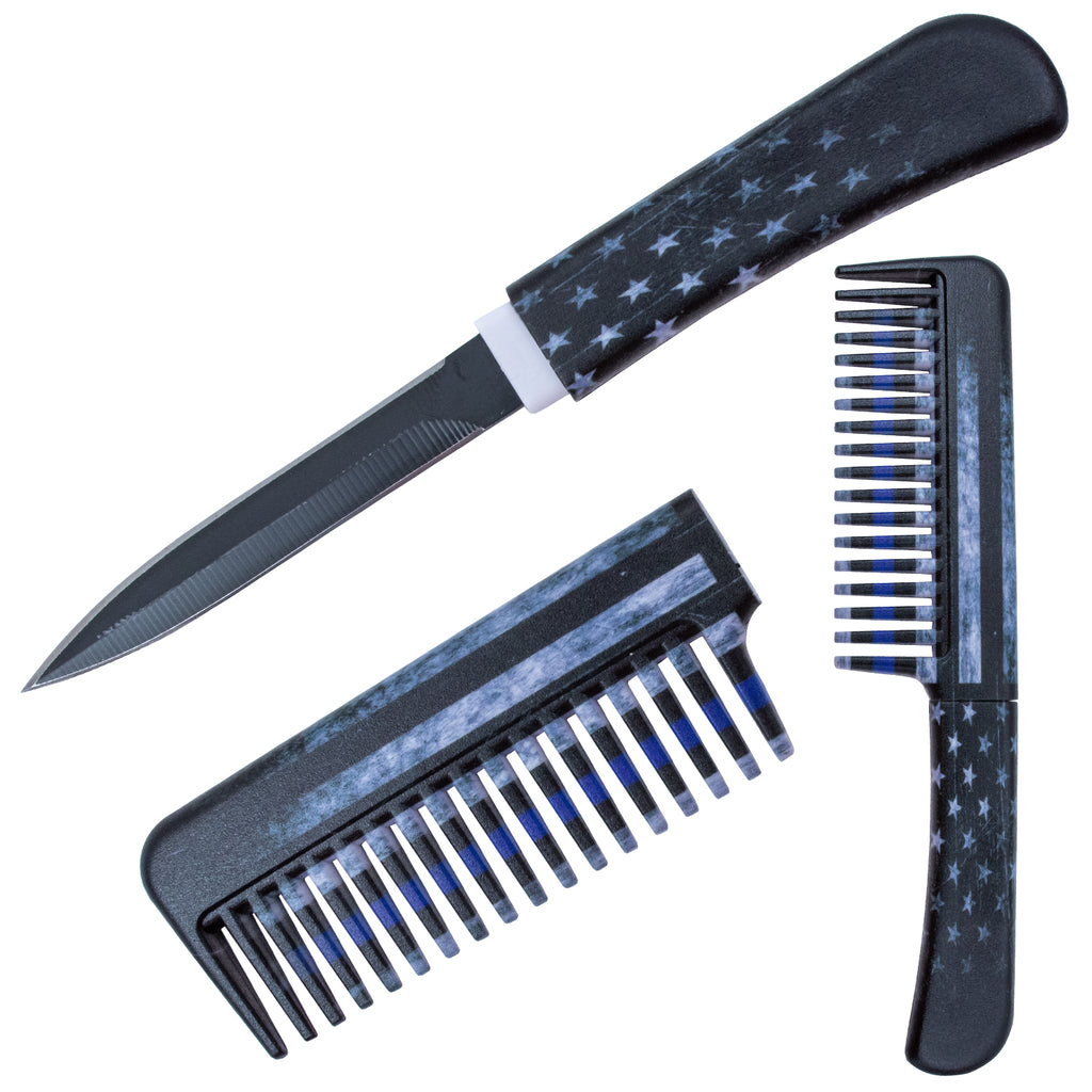 Comb Knife Blue Lives Matter