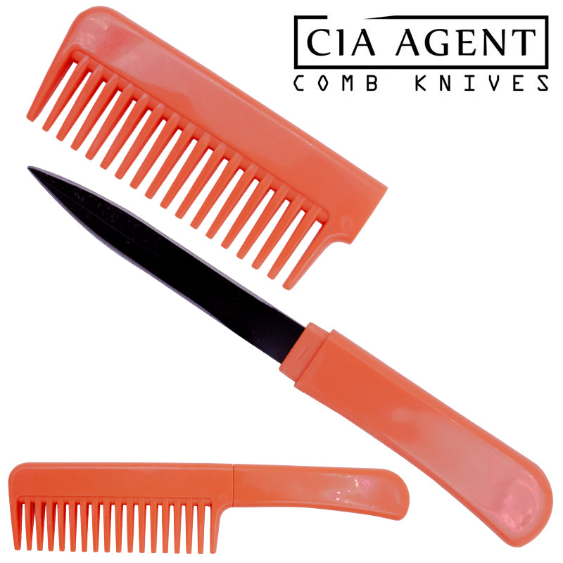 CIA Agent Comb Knife (Salmon)