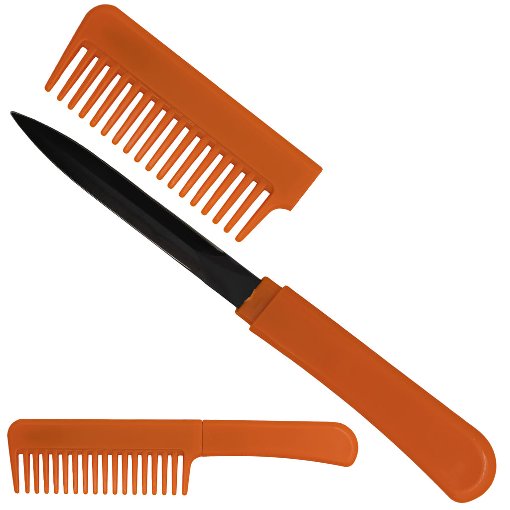 CIA Agent Comb Knife (Orange)