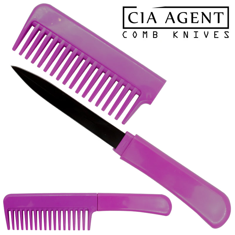 CIA Agent Comb Knife (Purple)