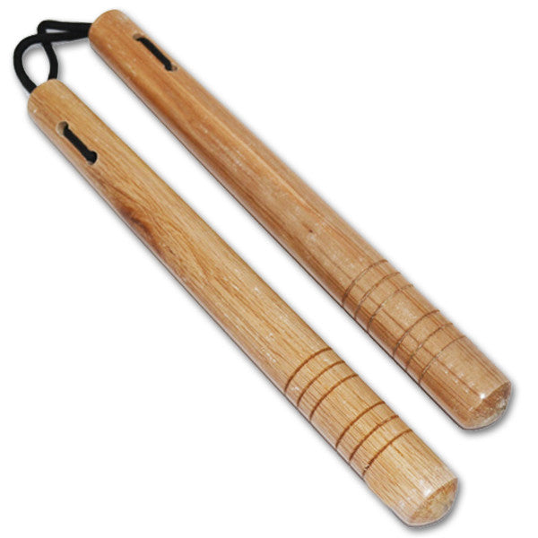 Martial Arts Nunchucks (Natural Wood), , Panther Trading Company- Panther Wholesale
