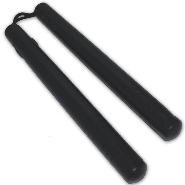 Martial Arts Nunchucks (Black/Wood), , Panther Trading Company- Panther Wholesale