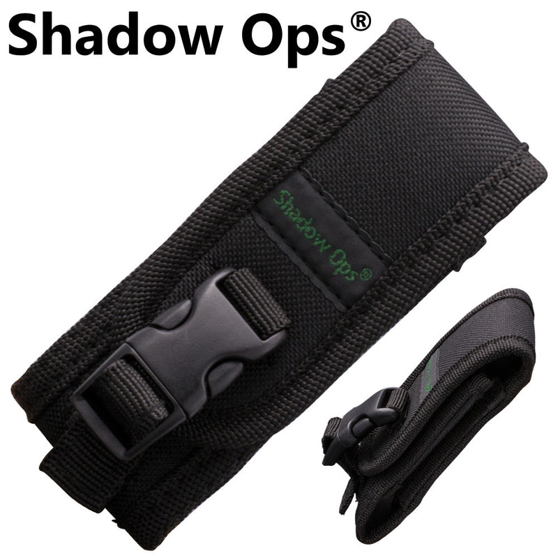 Shadow Ops Black Nylon Folding Knife Carrying Case, , Panther Trading Company- Panther Wholesale