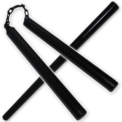 21.5 Inch Black Steel Nunchuck/Baton Combo – Panther Wholesale