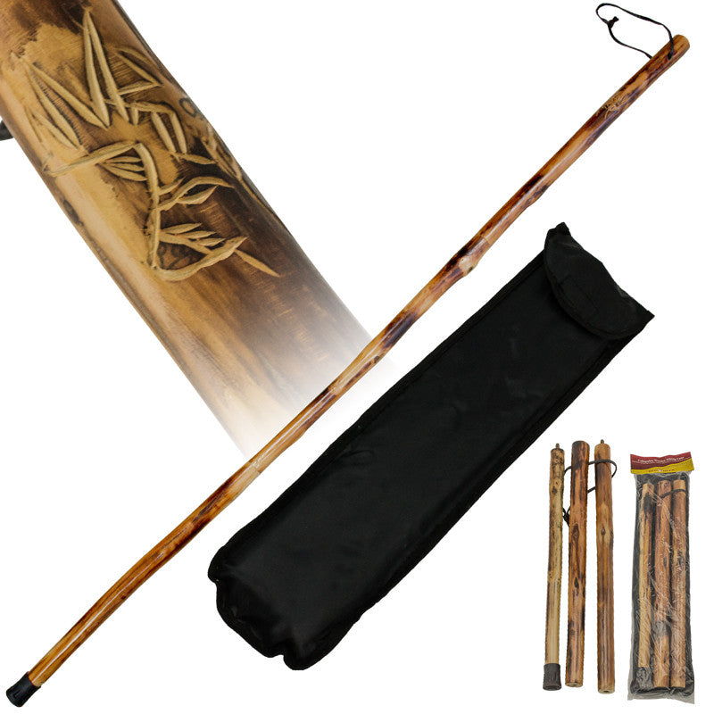Collapsible Wooden Hiking Cane from Red Deer - Deer, , Panther Trading Company- Panther Wholesale