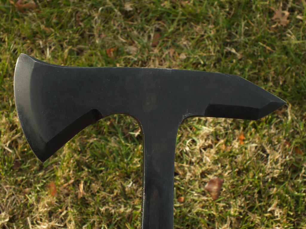 High Carbon Steel Rescue Tomahawk Axe with Pry Bar and Spike