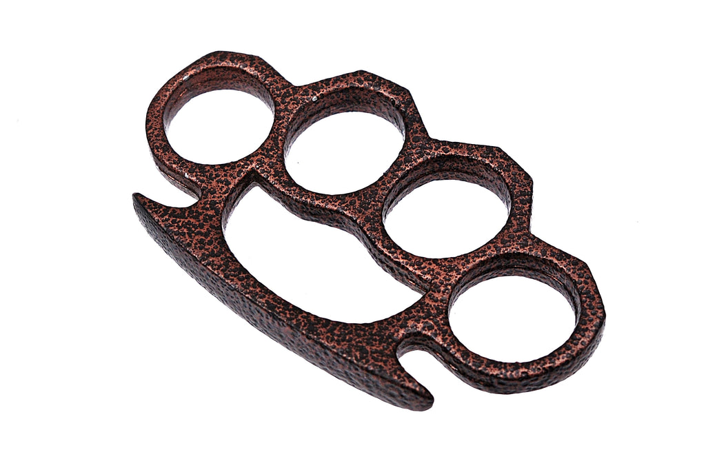Solid Steel Knuckle Duster Brass Knuckle - Copper