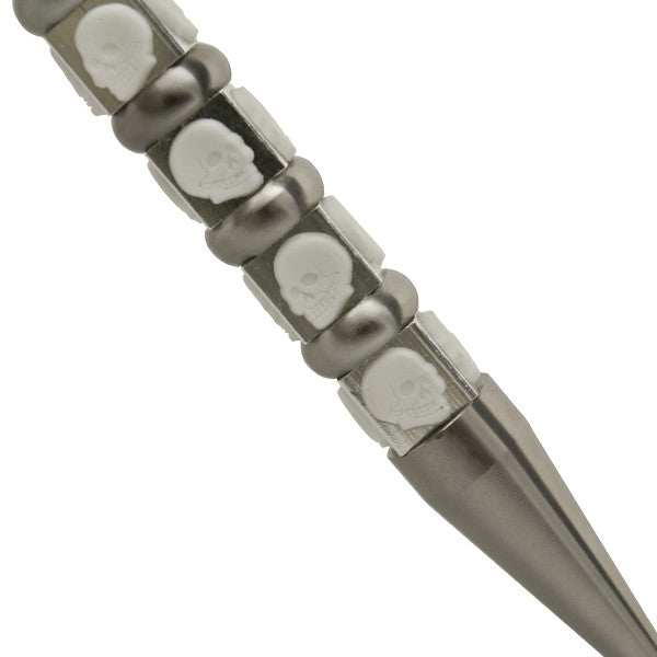 Death Skull Kubaton Keychain (Panther Exclusive), , Panther Trading Company- Panther Wholesale