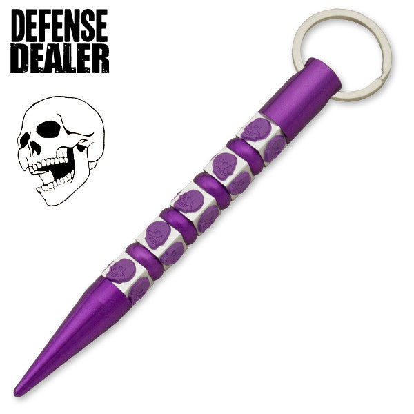 Death Skull Kubaton Keychain (Panther Exclusive), , Panther Trading Company- Panther Wholesale