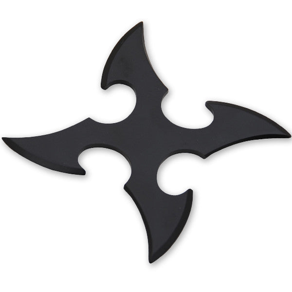 4 Blade Throwing Star-Black, , Panther Trading Company- Panther Wholesale