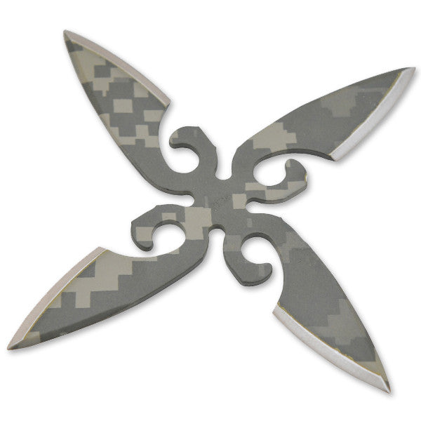 &#34;Desert Death&#34; Throwing Stars - Fighter - Camo, , Panther Trading Company- Panther Wholesale