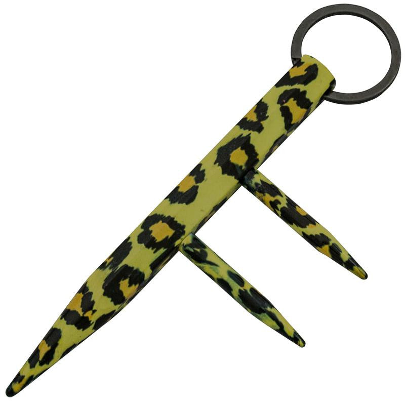 Fancy Defense Dealer Two Prong Kubotan - Giraffe, , Panther Trading Company- Panther Wholesale