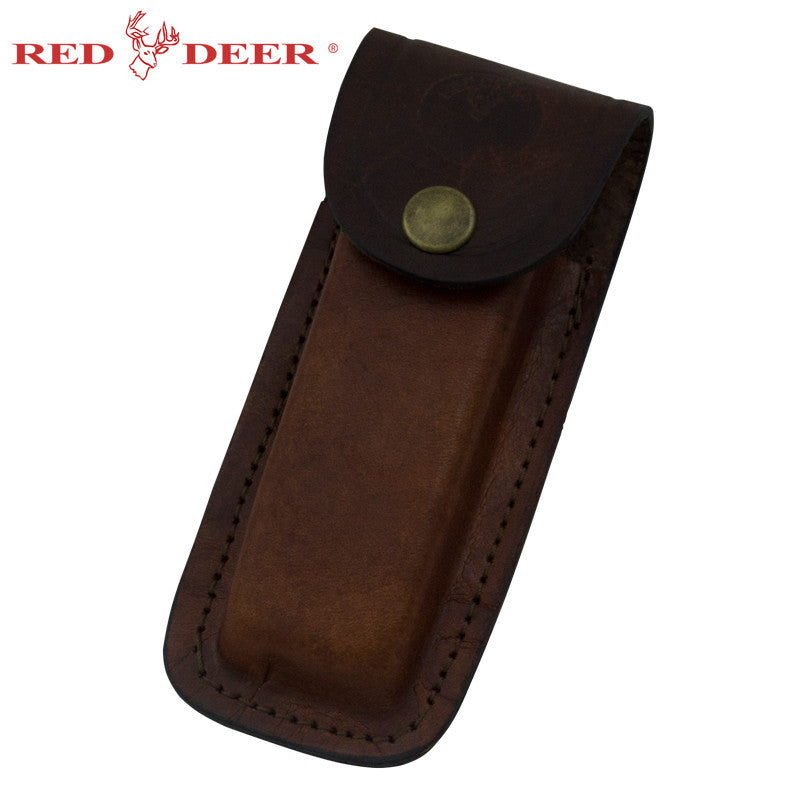 Folding Knife Genuine Leather Pouch, , Panther Trading Company- Panther Wholesale
