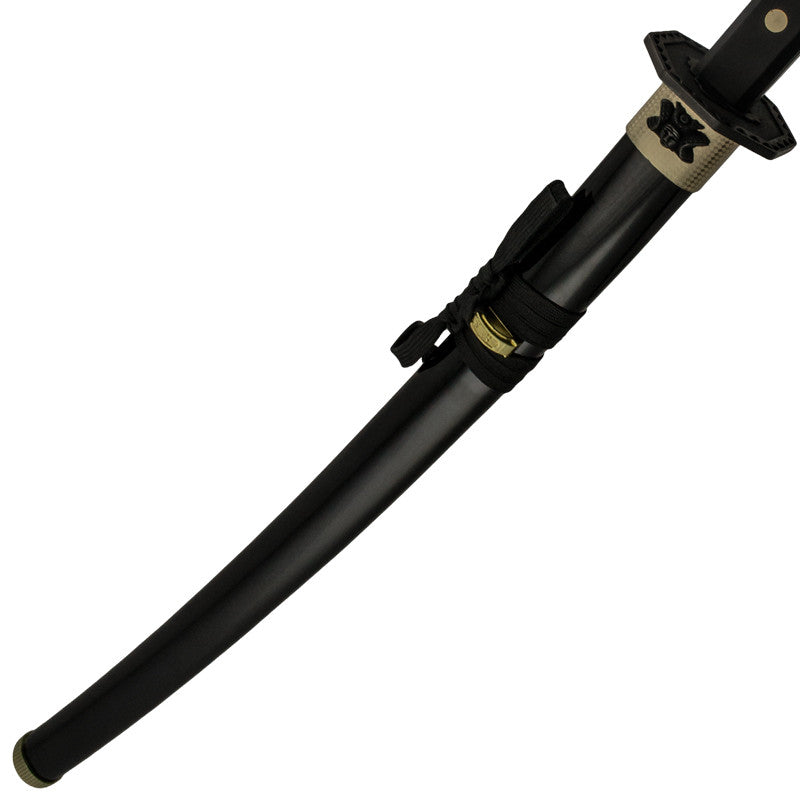 Full Tang Gold King Katana with Scabbard, , Panther Trading Company- Panther Wholesale