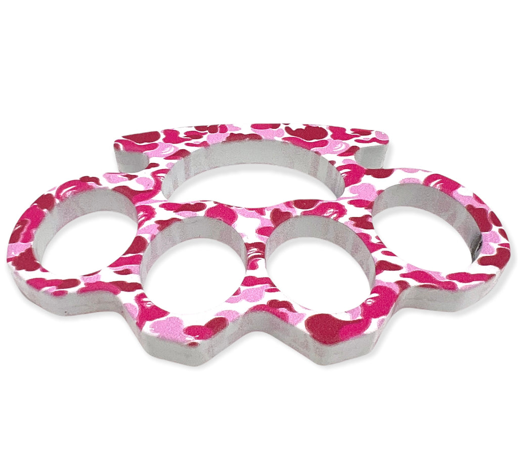 H19K Heavy Duty Paper Weight Knuckle (HOT PINK AND LIGHT PINK CAMO)-img-1