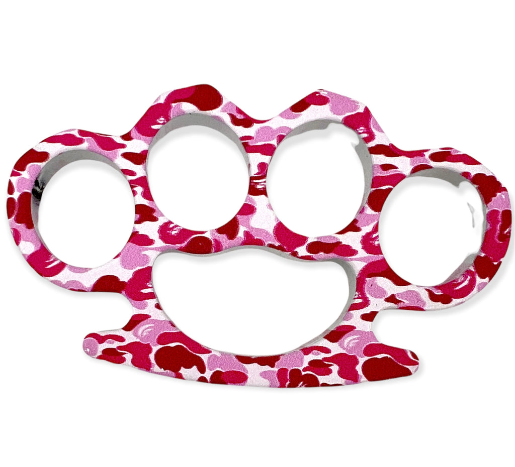 H19K Heavy Duty Paper Weight Knuckle (HOT PINK AND LIGHT PINK CAMO)-img-0