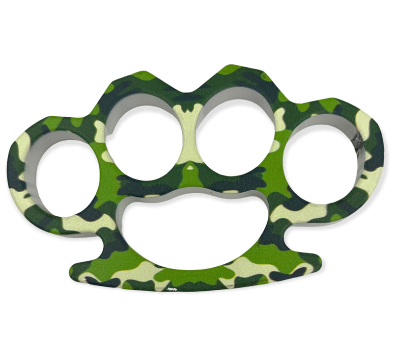 Heavy Duty Paper Weight Knuckle (GREEN CAMO)